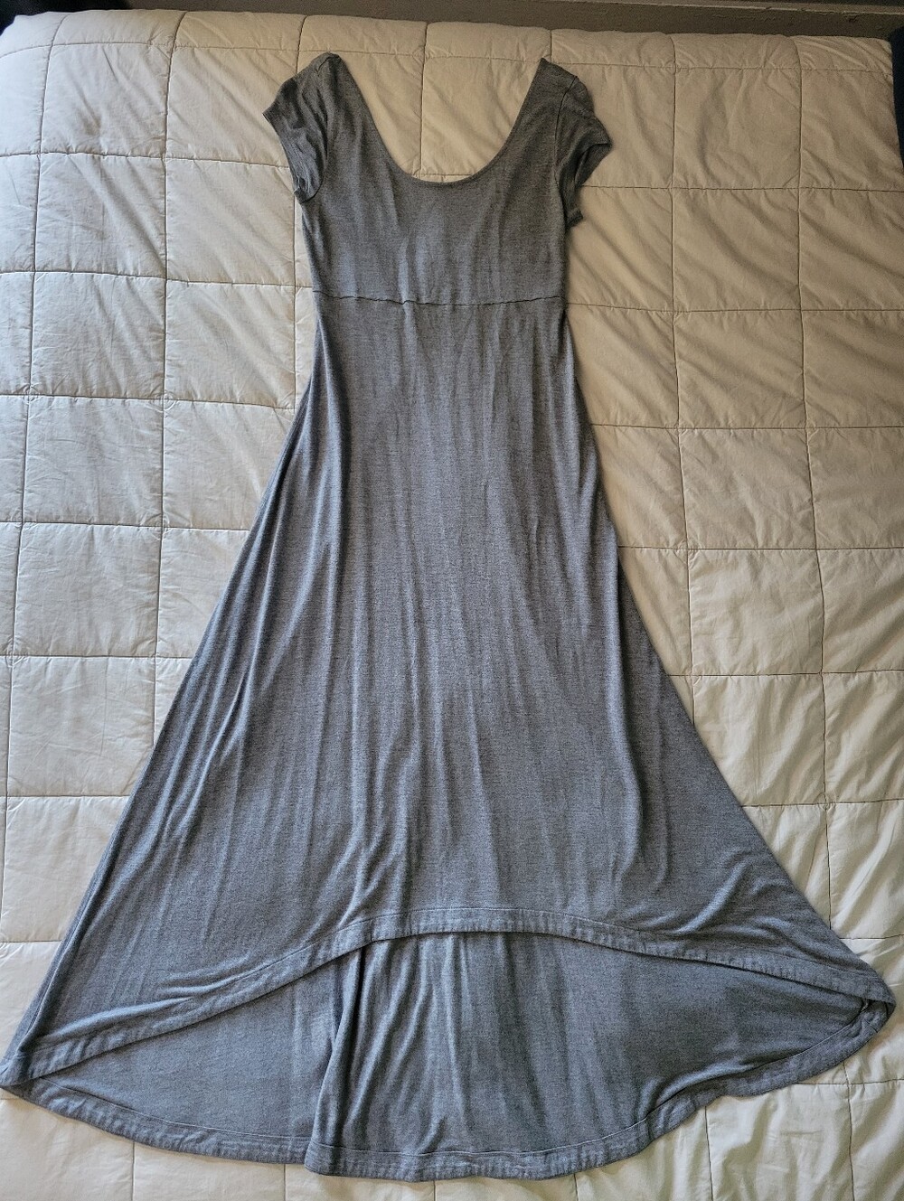 Gap Maternity Gray High Low Dress Small S